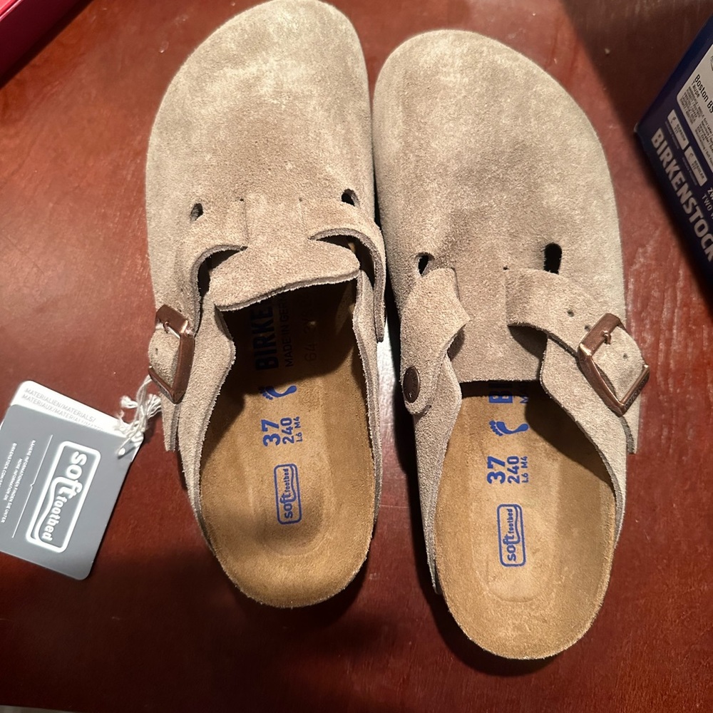 BIRKENSTOCK Boston 37 taupe